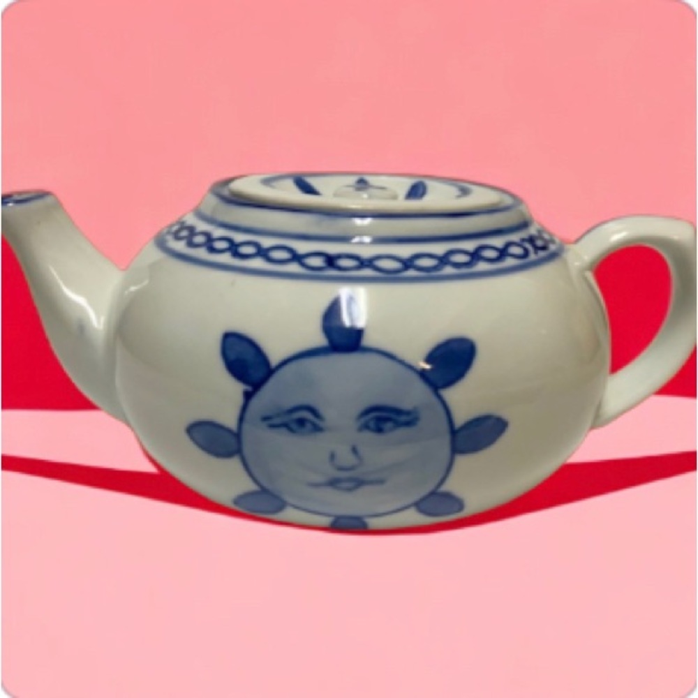 Pier 1 Sun pattern two cup tea pot - Picture 3 of 5